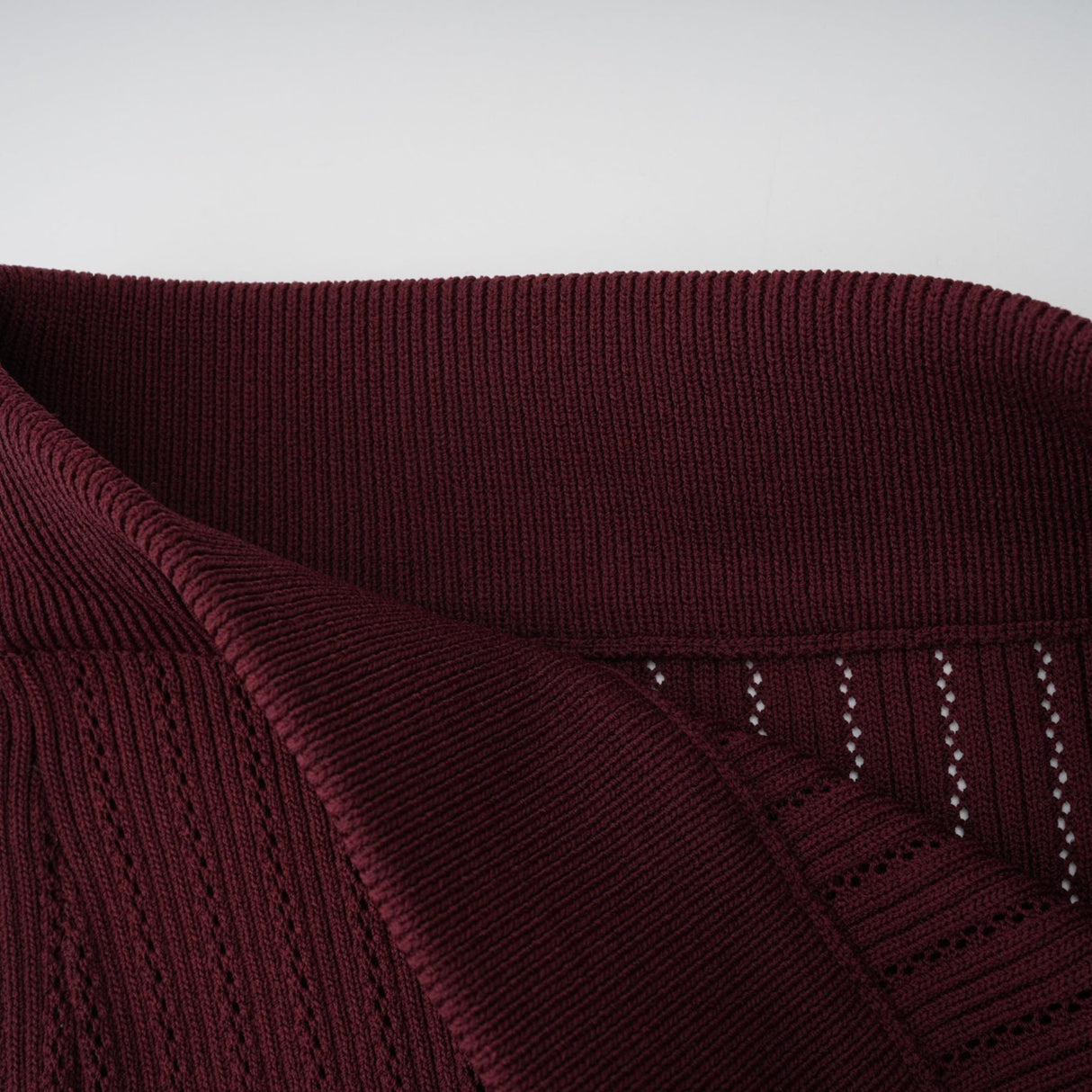 Paisley Skirt & Top Set Crystal Embellished Bordeaux Red