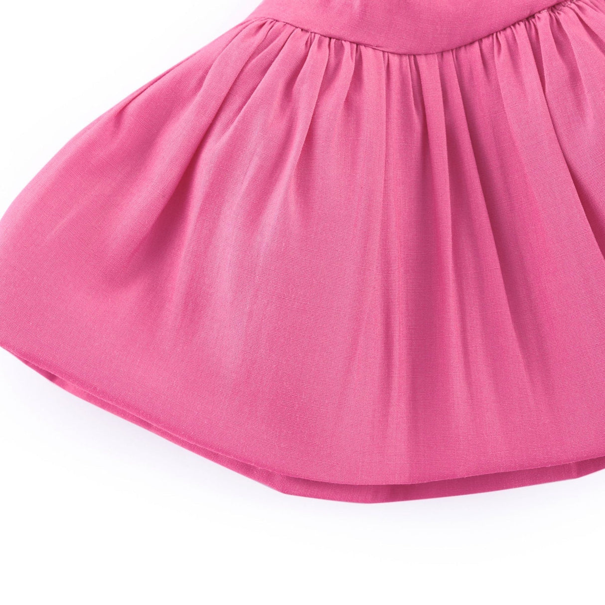 Pasqualina Skirt & Top Set Pink Ruffled Pleated Design