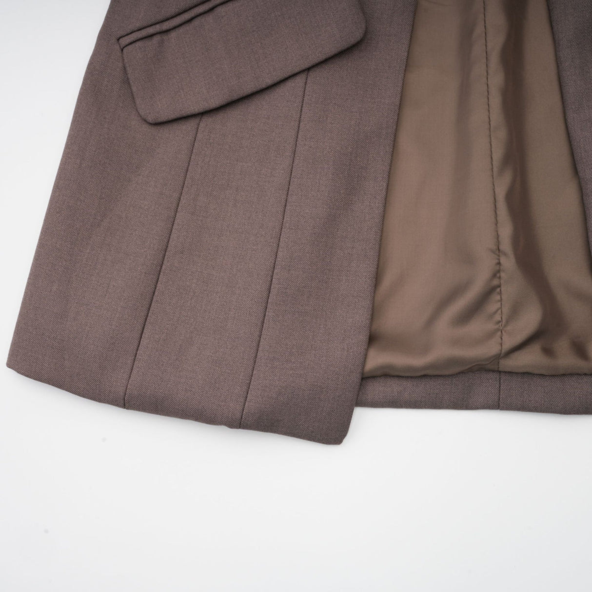 Patrizia Blazer Grey Tie Up Design & Fitted Two Pockets