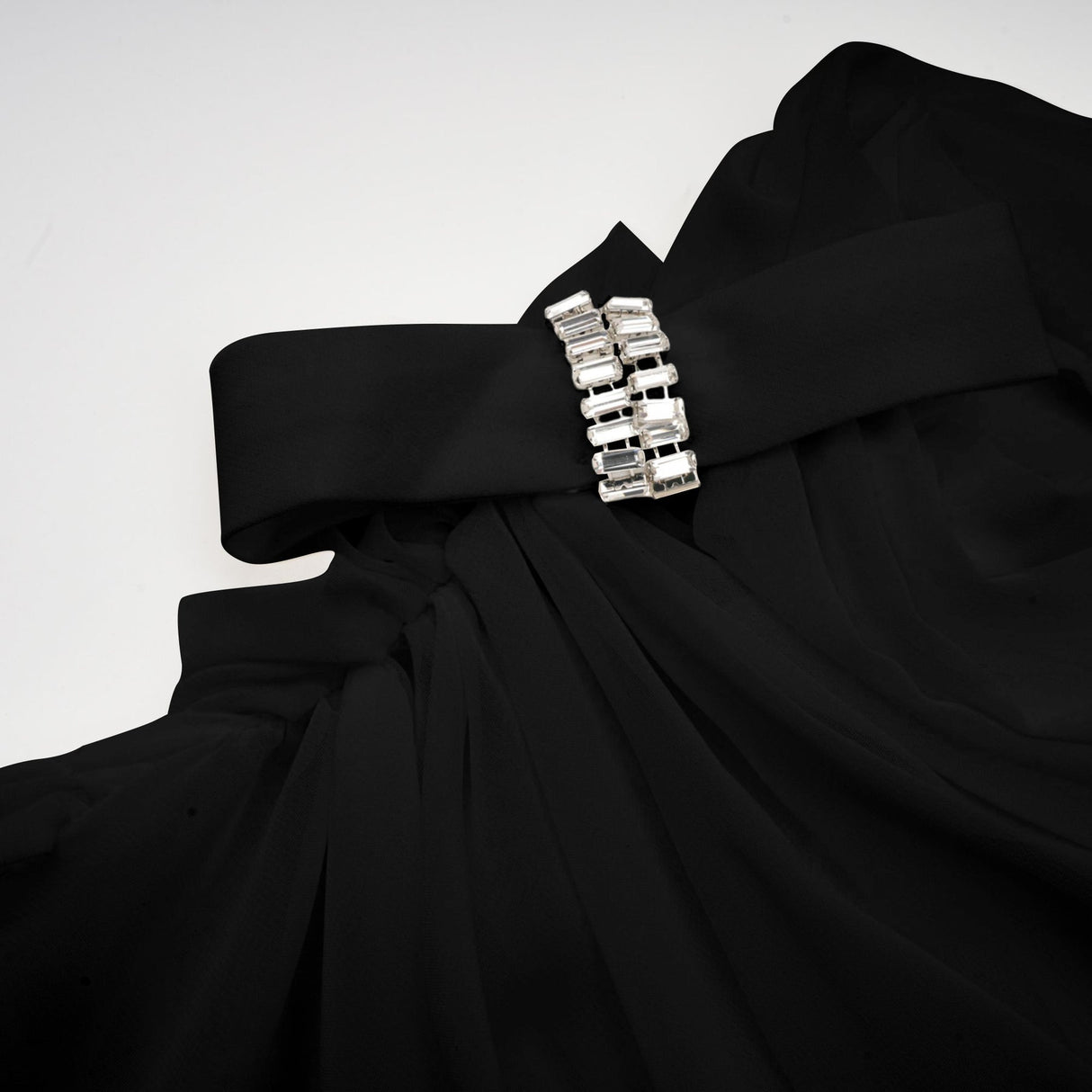 Pellegrina Blouse & Skirt Crystal Bow Set