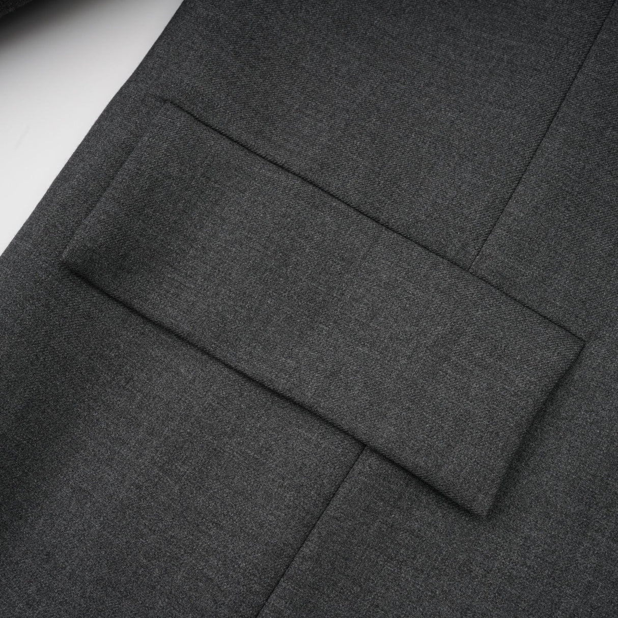 Presley Blazer Grey Lace Panel Chest Pocket Buttoned & Notched