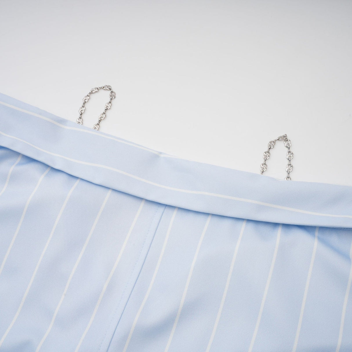 Rachel Blouse Blue Stripe Off Shoulder Style