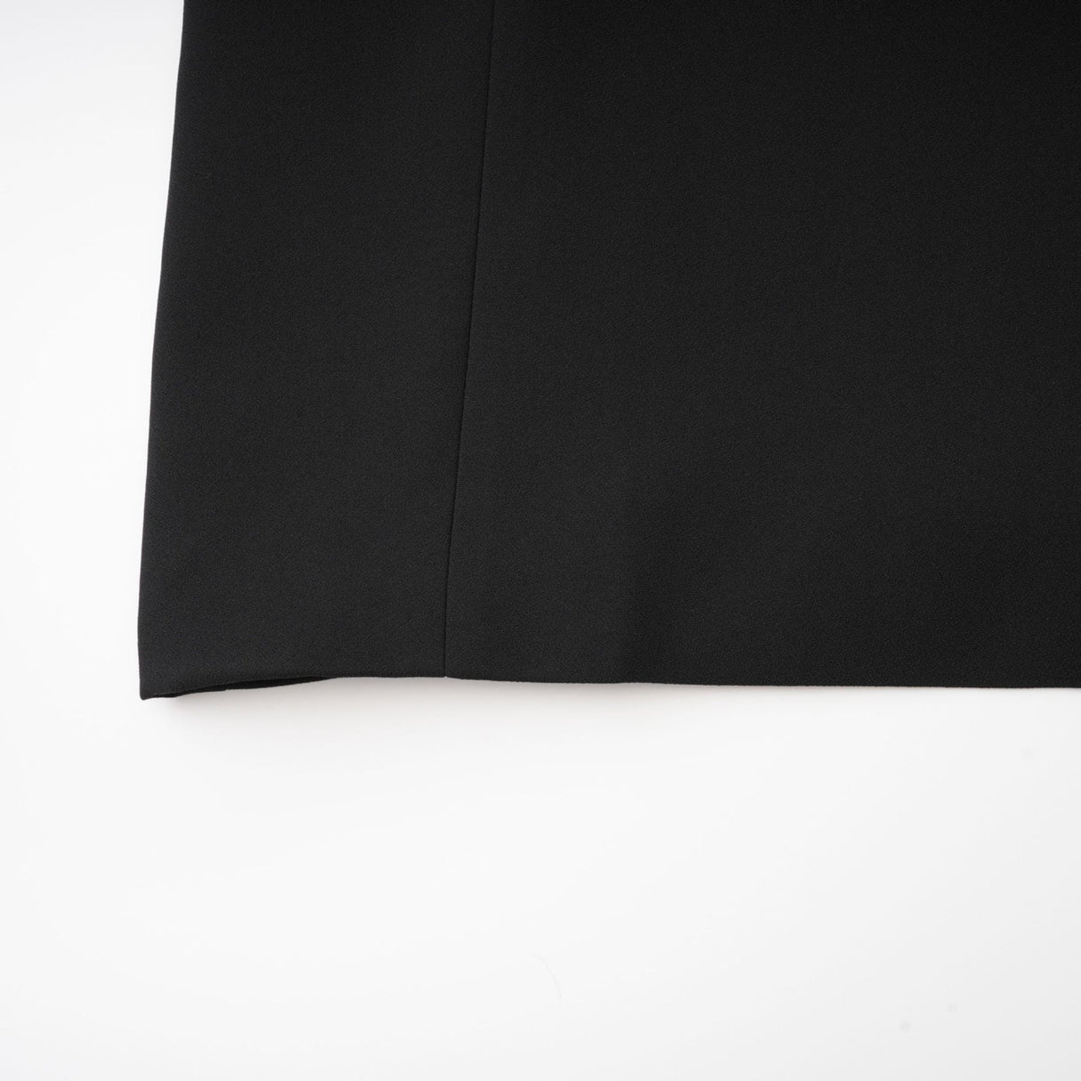 Raegan Mini Dress Black Shoulder Pad Buckle Detailing