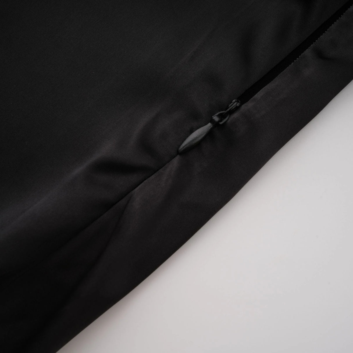 Raphaëlle Black Lace Panel Satin Maxi Dress