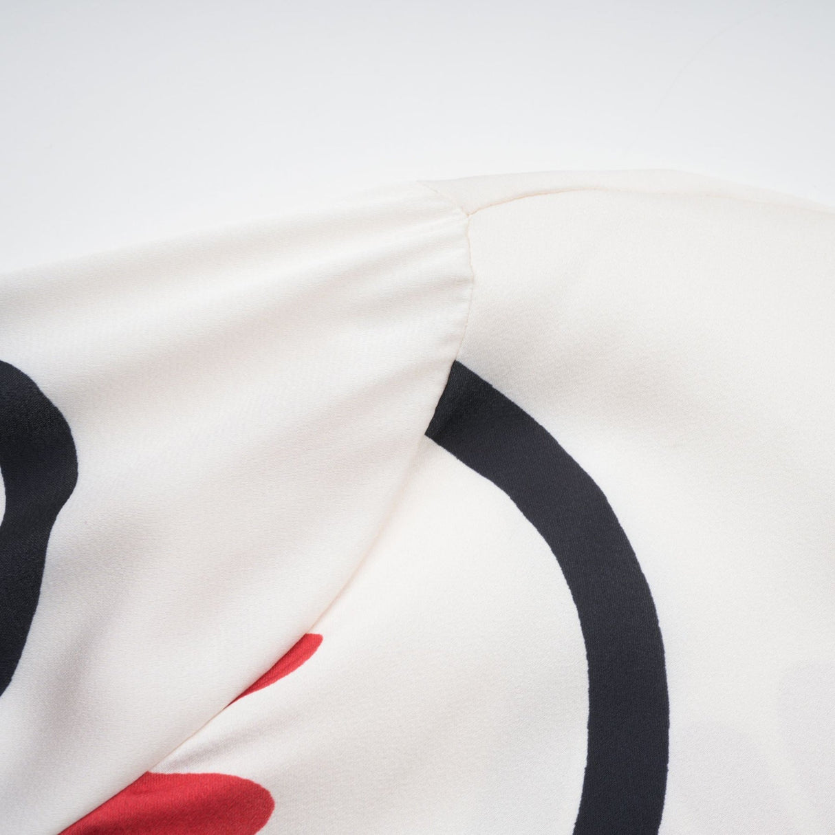 Rinata Shirt & Trousers White Multicolor Graphic Print Set