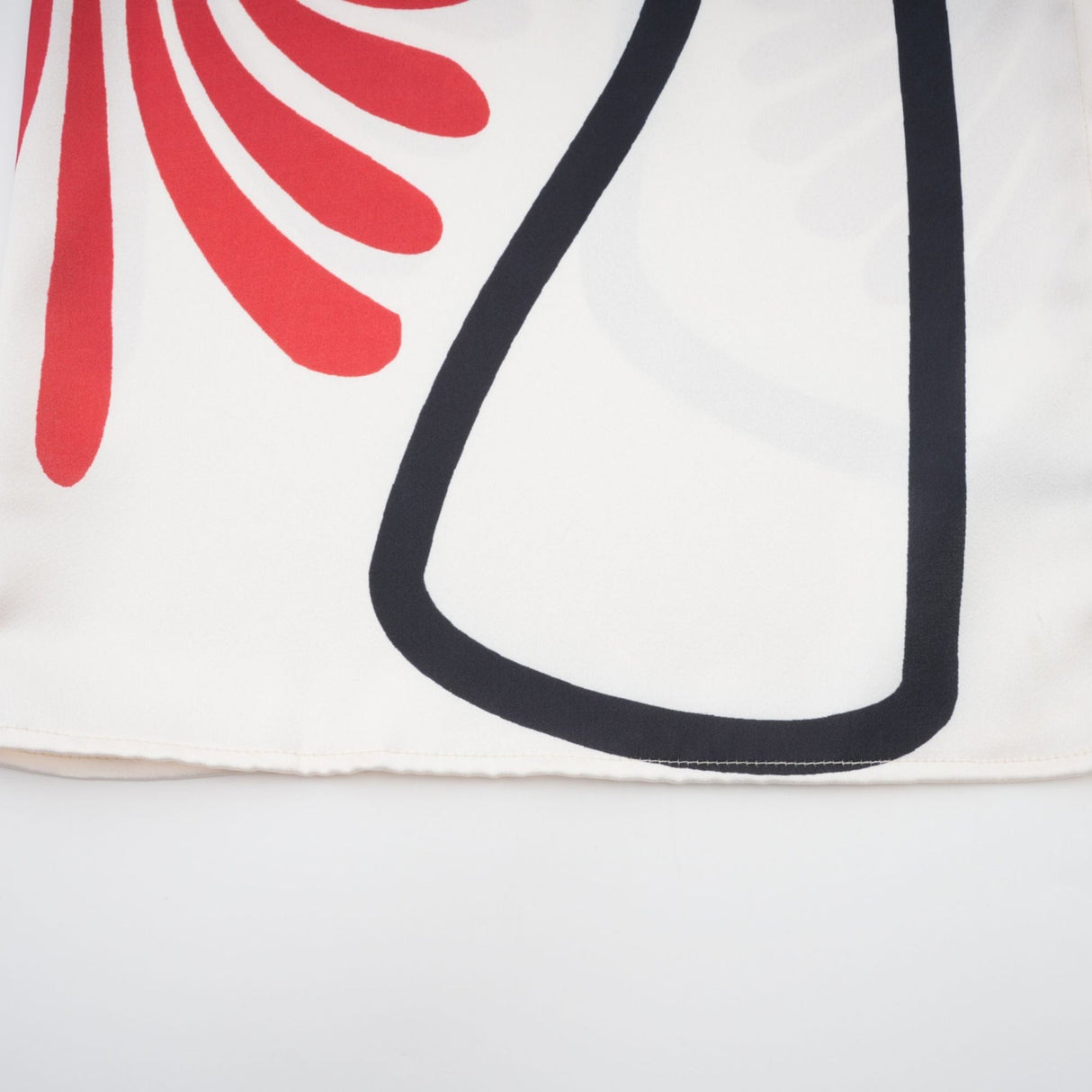 Rinata Shirt & Trousers White Multicolor Graphic Print Set