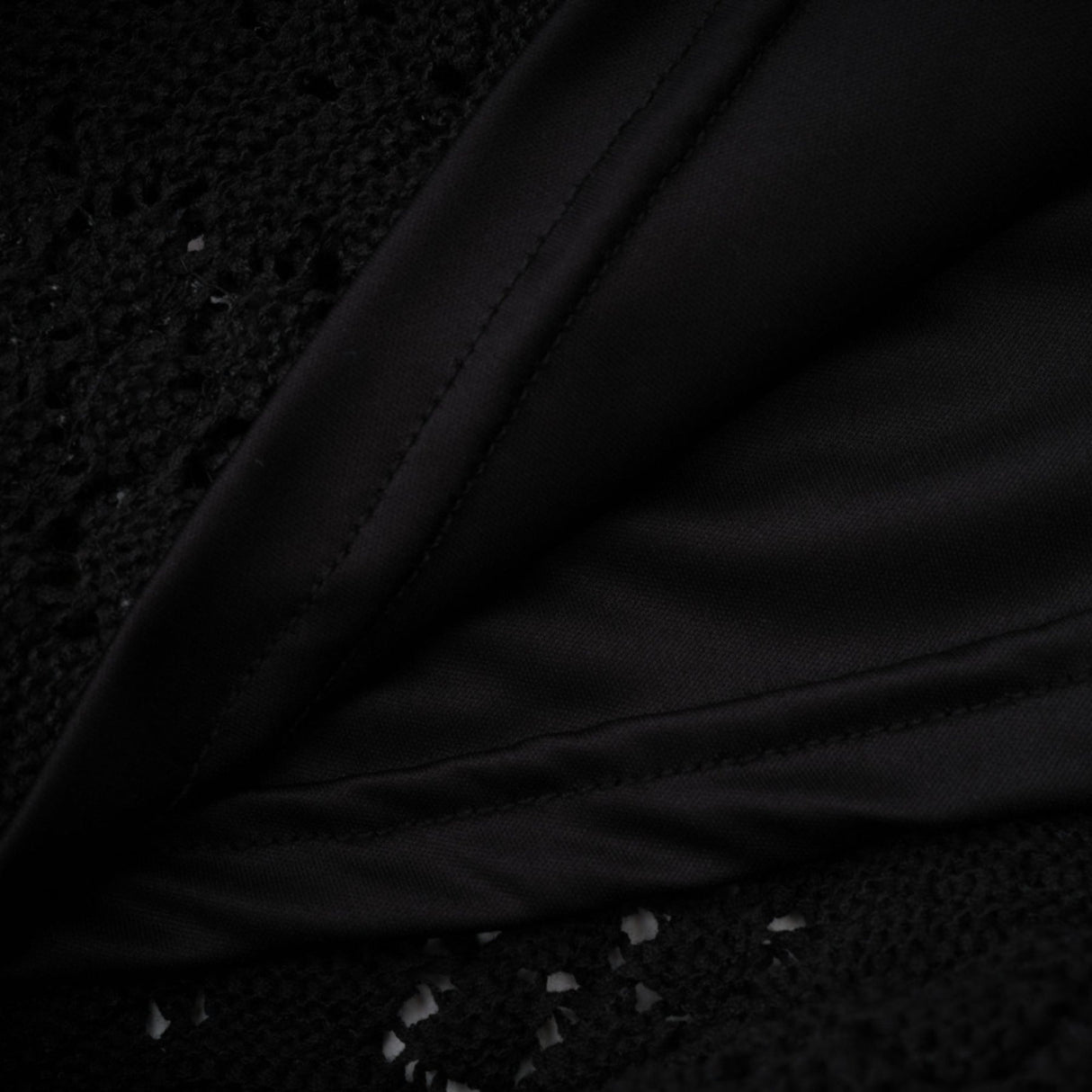 Rita Cardigan & Skirt Black Sequin Crochet Matching Set