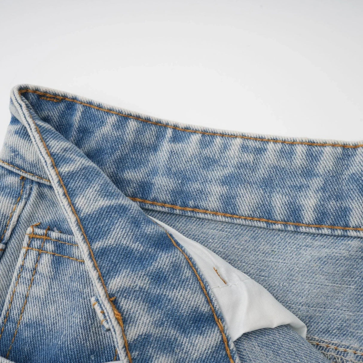 Roberta Trousers Blue High - Waisted Cargo & Wide - Leg Silhouette