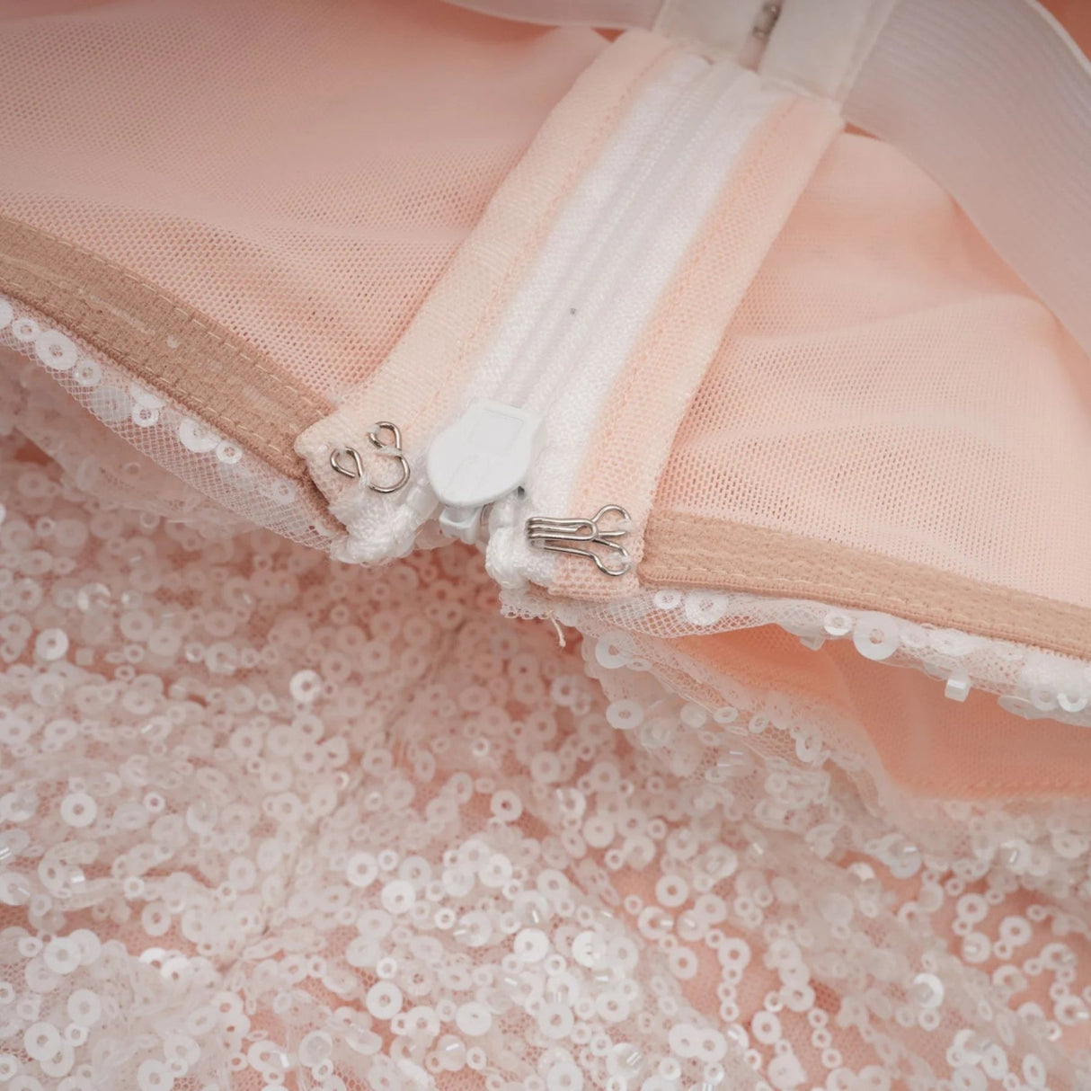 Rosalba Maxi Dress White Sequin Off - Shoulder