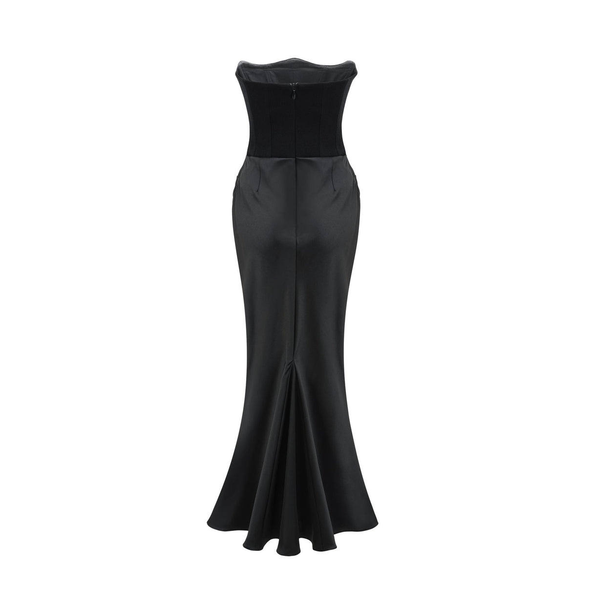 Rosanna Maxi Dress - Chic Off - the - Shoulder Black with Pleated Detailing & Flared Hem