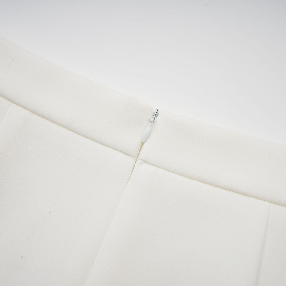 Rosaura Skirt & Top Set Crystal Embellished White