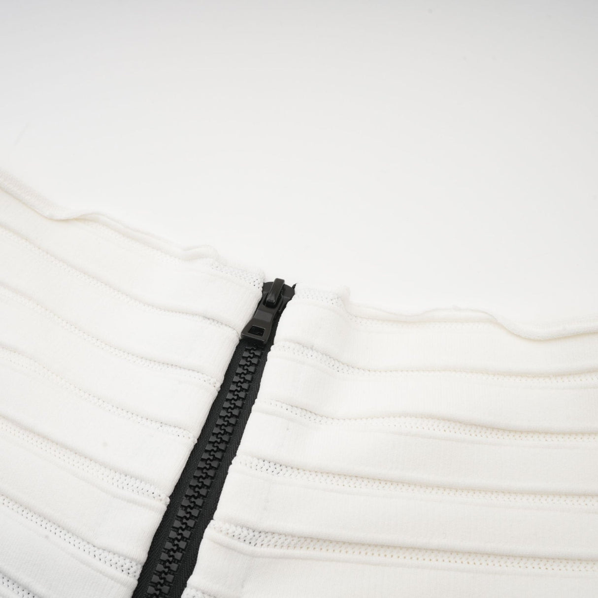 Rosetta Mini Dress Off Shoulder Bow Flare Black & White