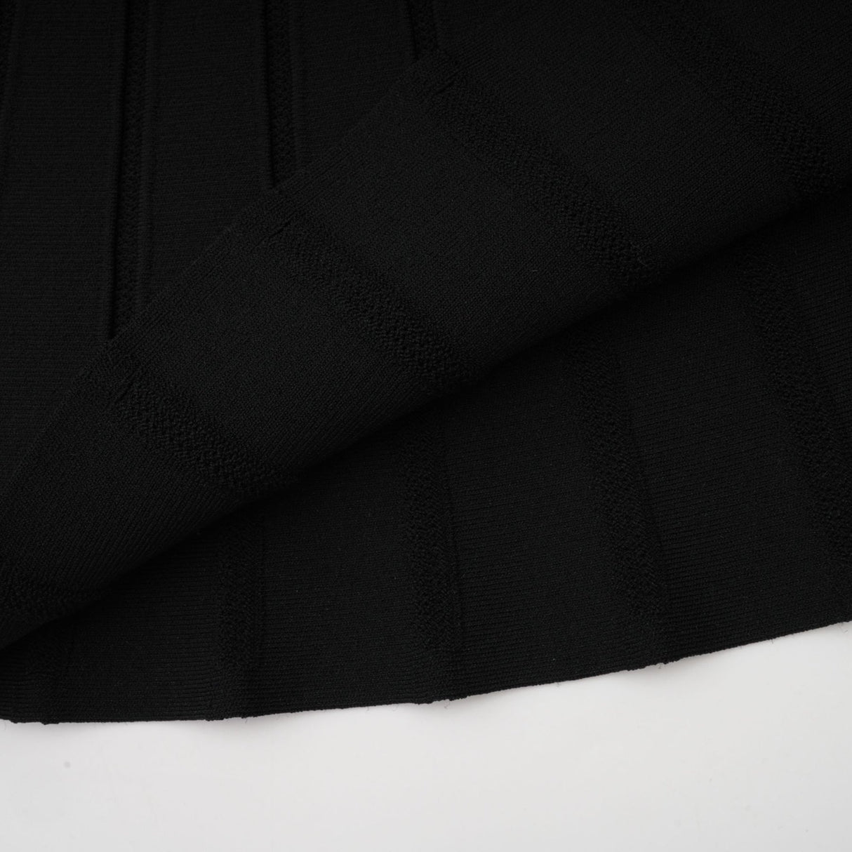 Rosetta Mini Dress Off Shoulder Bow Flare Black & White