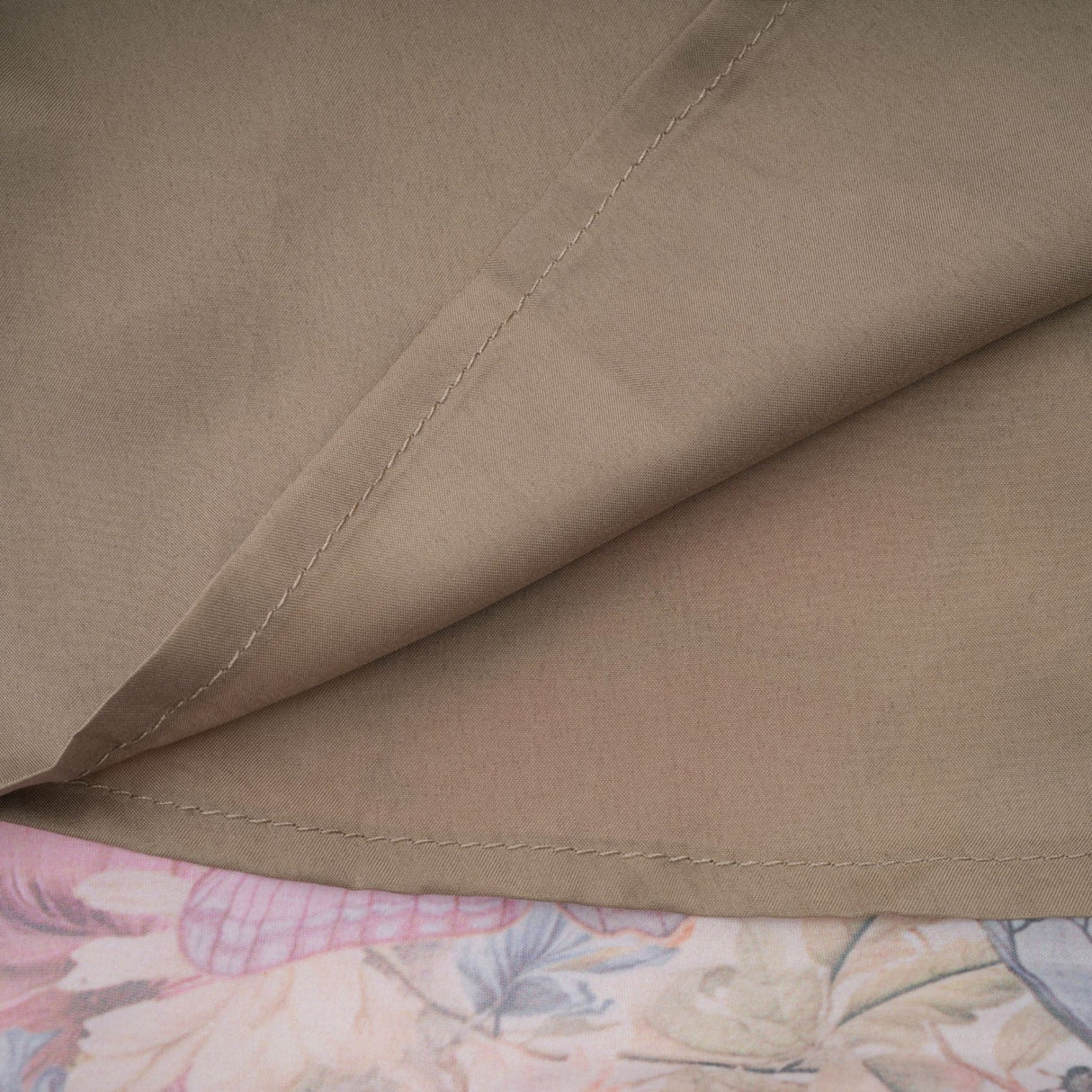 Ruby Midi Dress Pink Floral Flounce & Tulle Side Slit