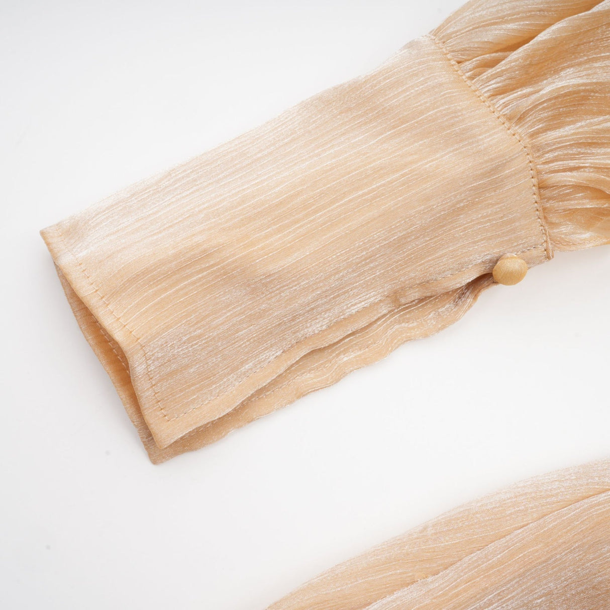 Ruby Mini Dress Gold Crystal Off Shoulder Puff Sleeve Sparkle