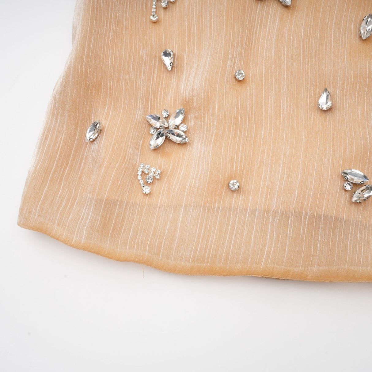 Ruby Mini Dress Gold Crystal Off Shoulder Puff Sleeve Sparkle