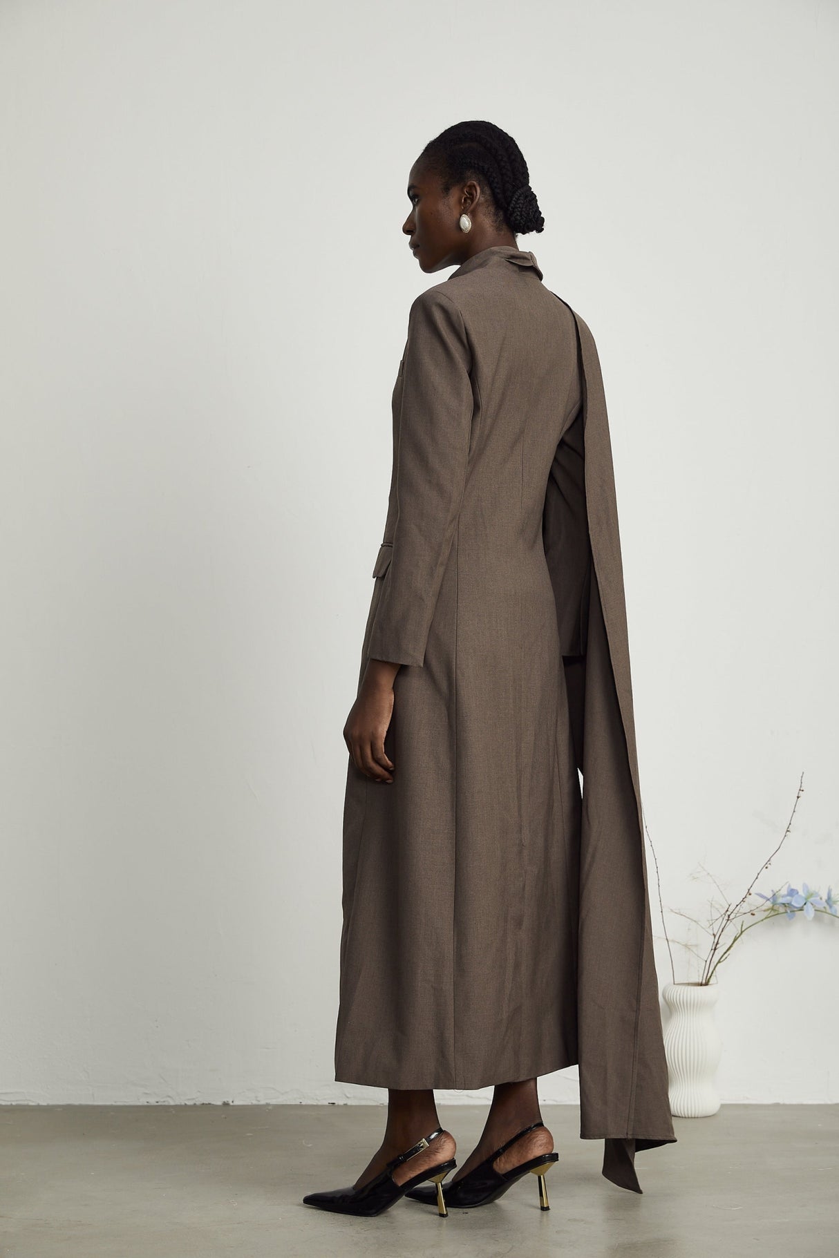 Rylee Trench Coat with Scarf Detailing