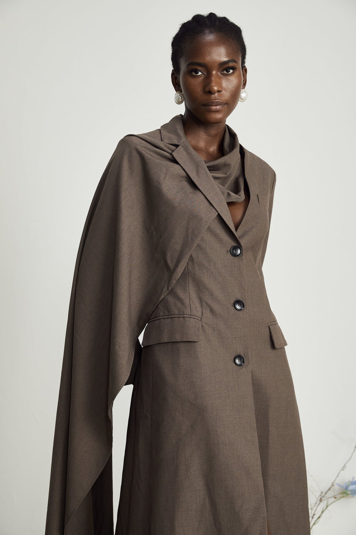 Rylee Trench Coat with Scarf Detailing