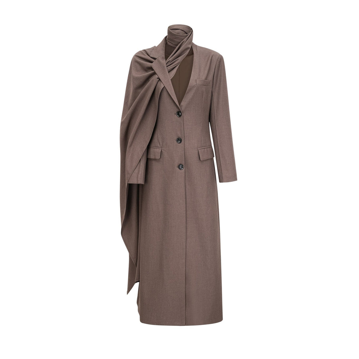 Rylee Trench Coat with Scarf Detailing