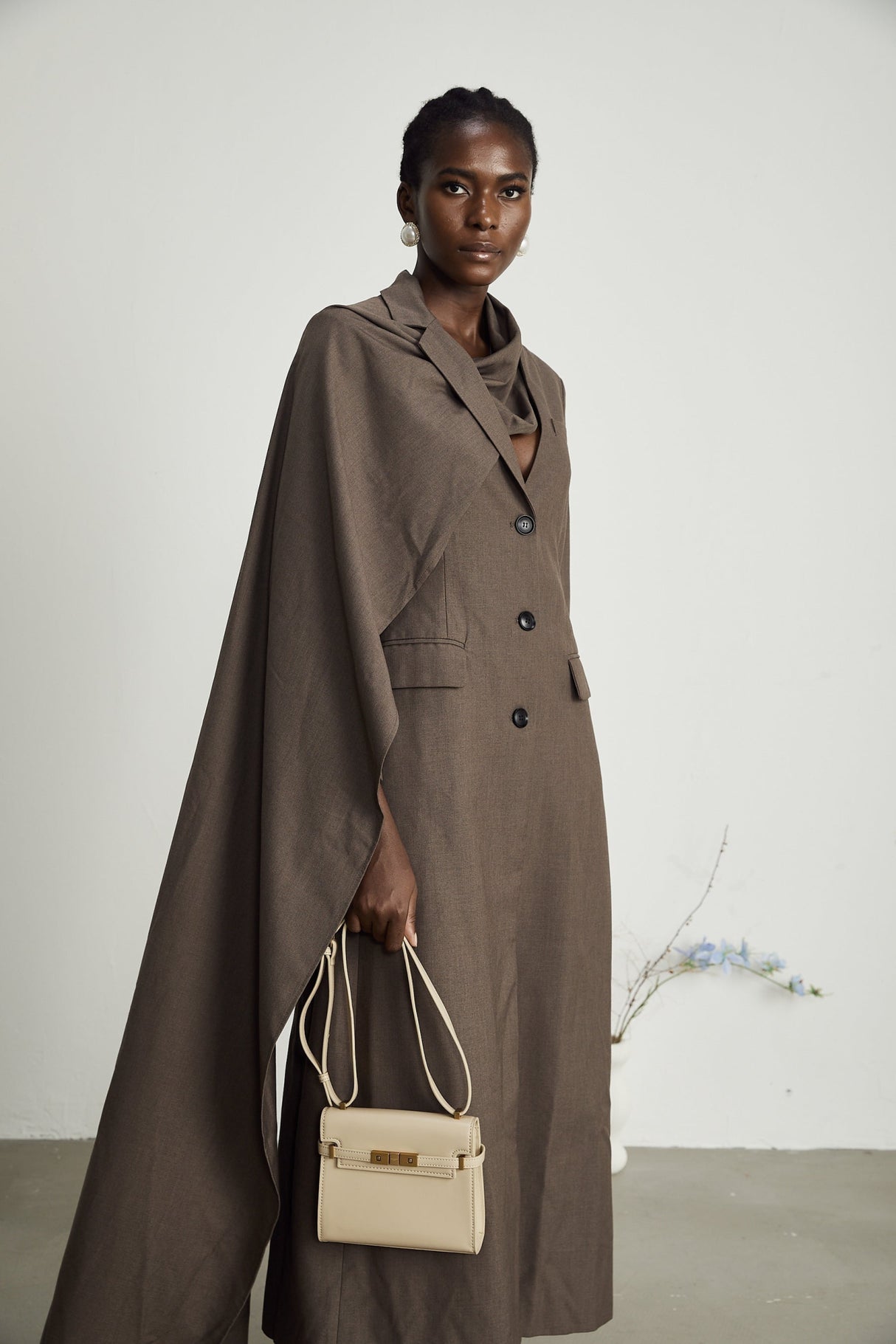 Rylee Trench Coat with Scarf Detailing