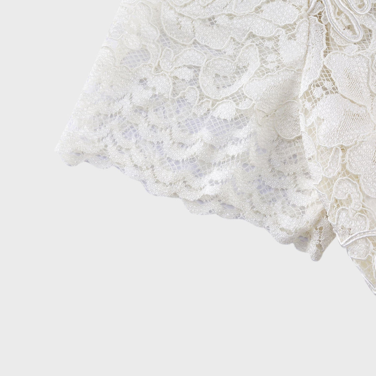 Sabrina Midi Dress White Crystal Embellished