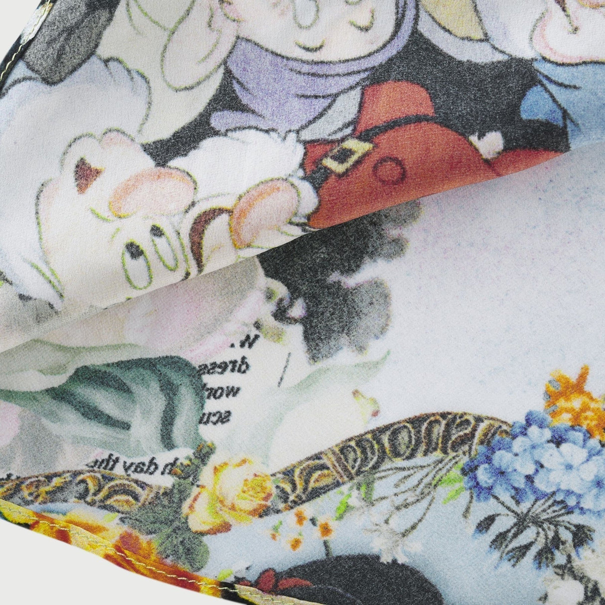 Sabrina Silk Floral Slip Dress with Chain Detail & Bias Cut