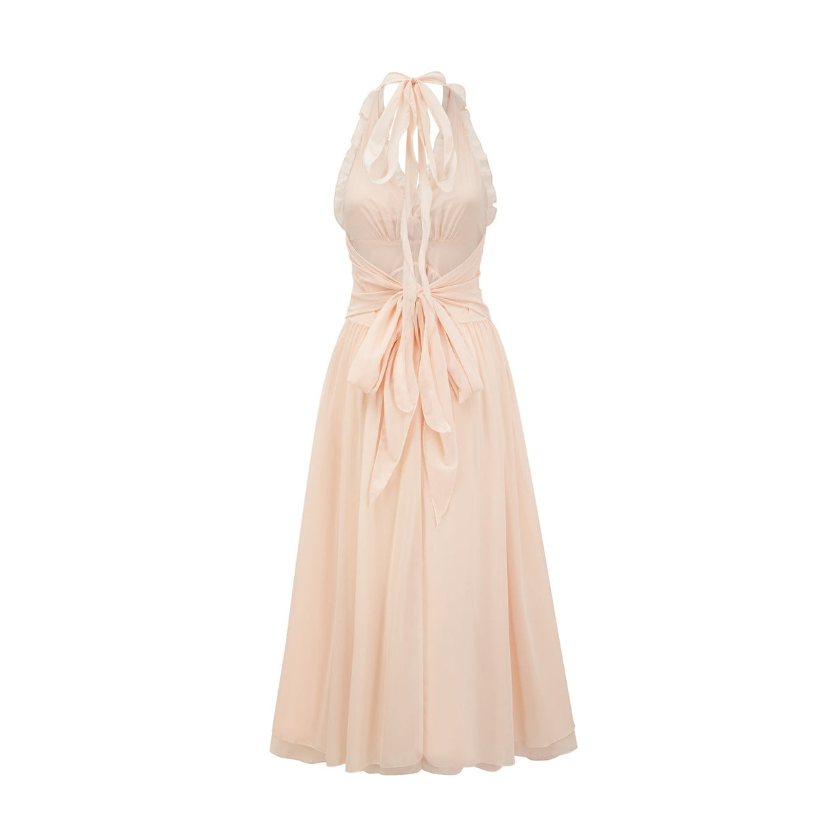 Samantha Halter - Neck Maxi Dress