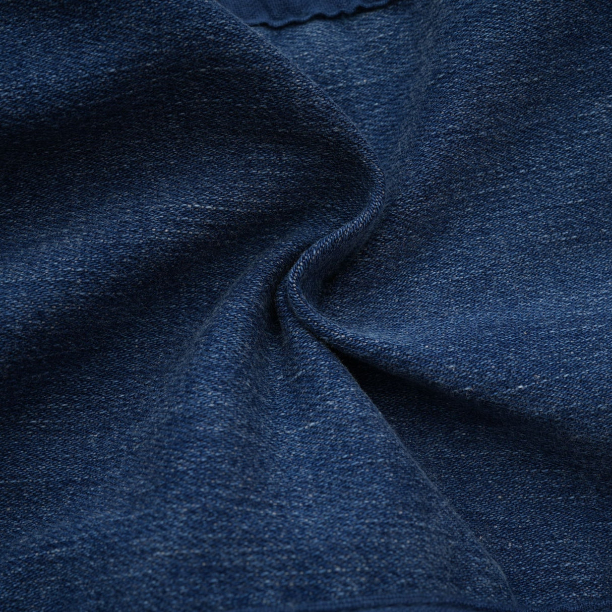 Santa Denim Mini Dress with Floral Applique & Corset Style