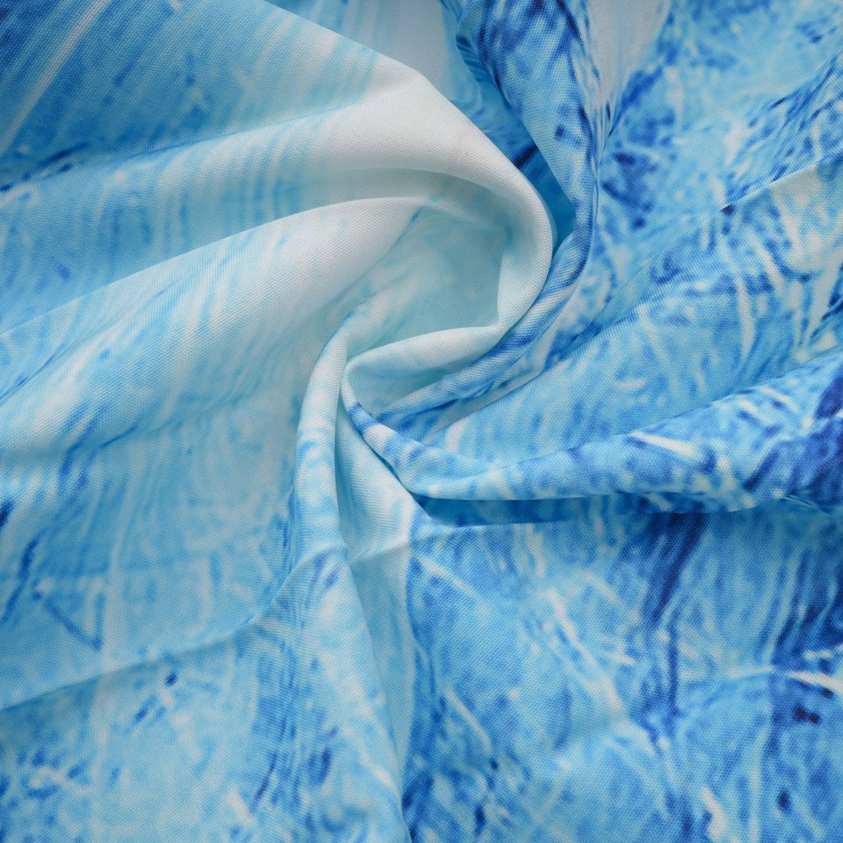 Savina Top & Dress Blue Pattern Creased Cape Matching Set