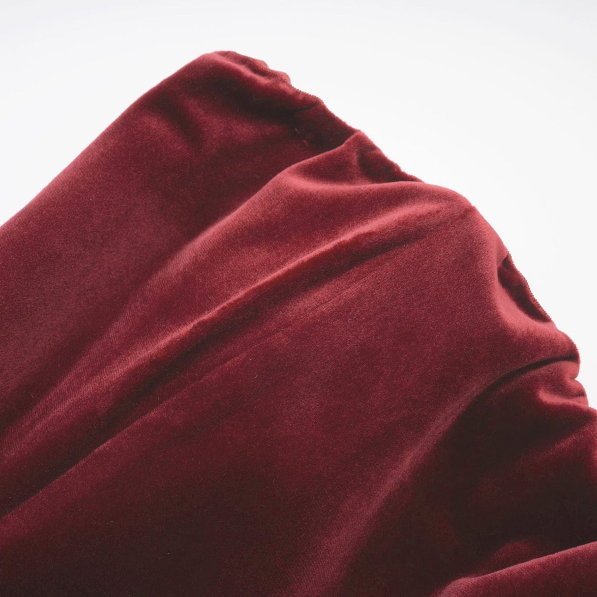 Selena Velvet Strapless Mini Dress With Faux Fur Collar