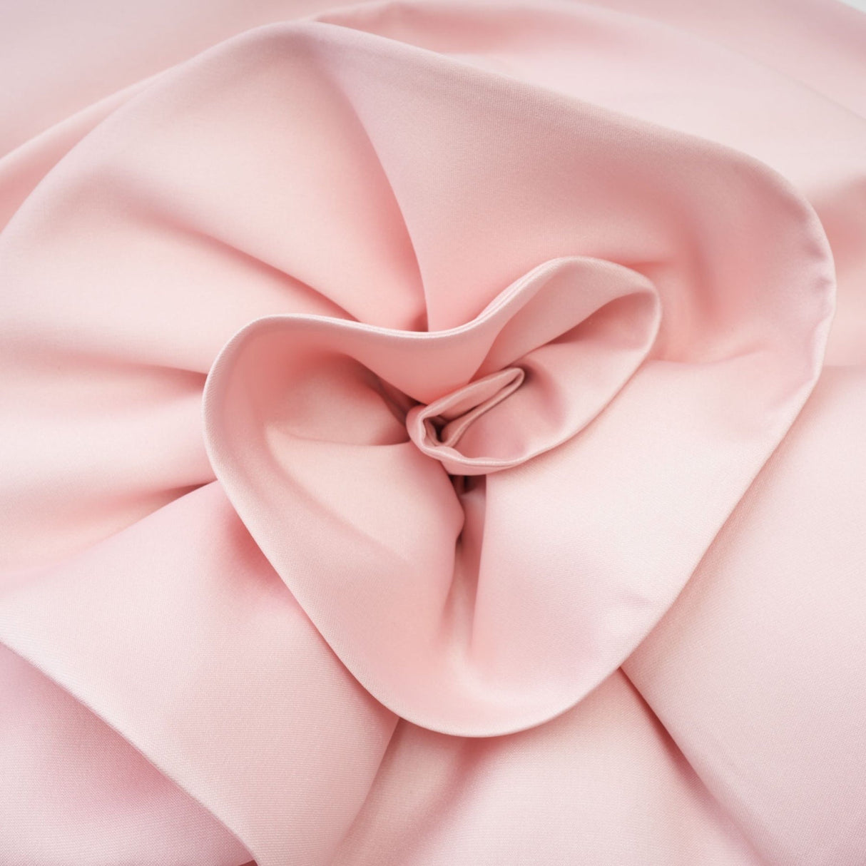 Serenity Midi Dress Pink Faux Flower Off Shoulder Style