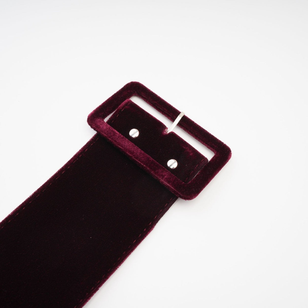 Shayla Dress Purple Velvet Off - Shoulder Thigh - Length & Belted