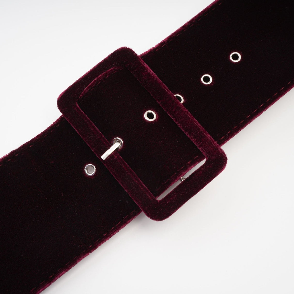 Shayla Dress Purple Velvet Off - Shoulder Thigh - Length & Belted