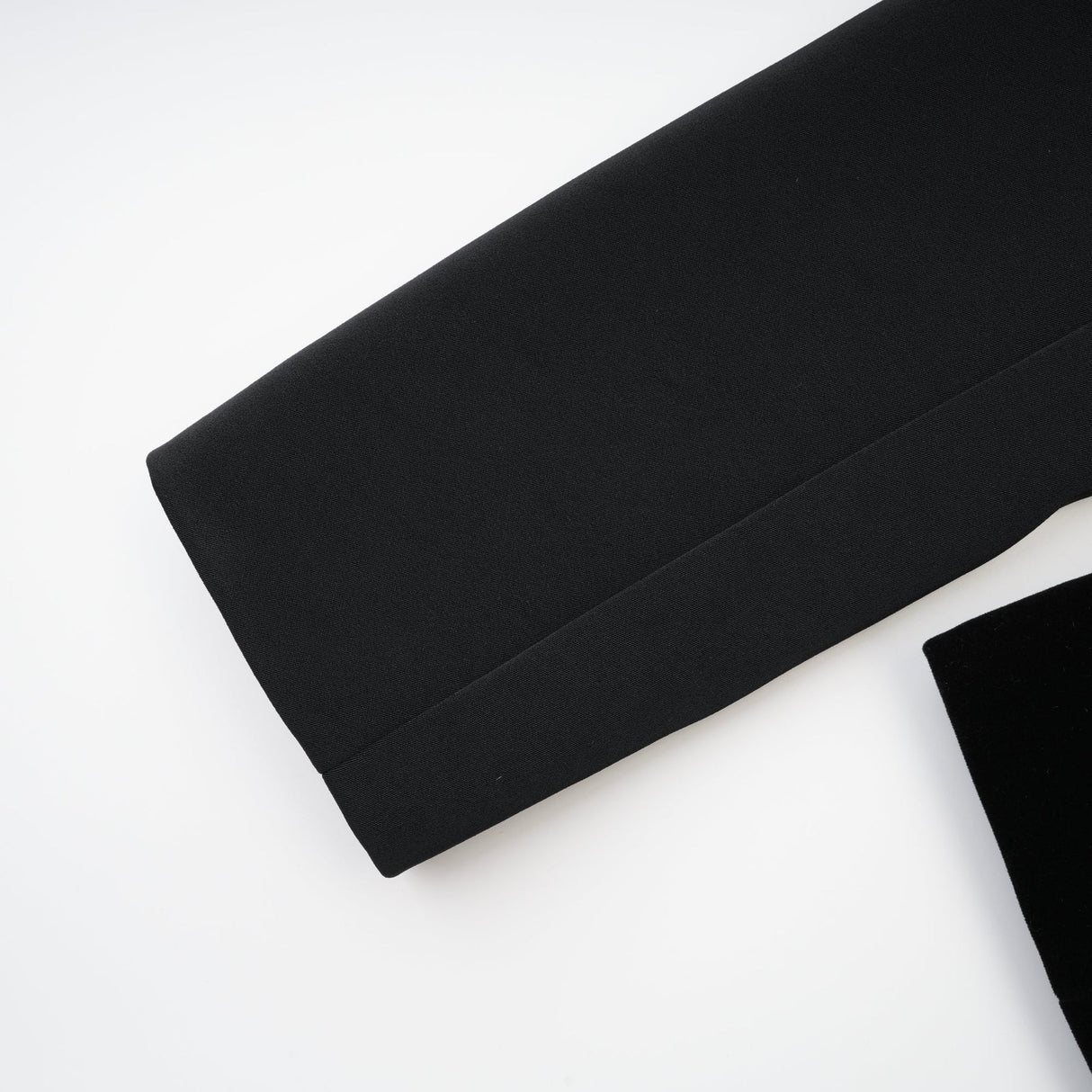 Silvana Jacket Black Panelled VNeck Waist Tightened