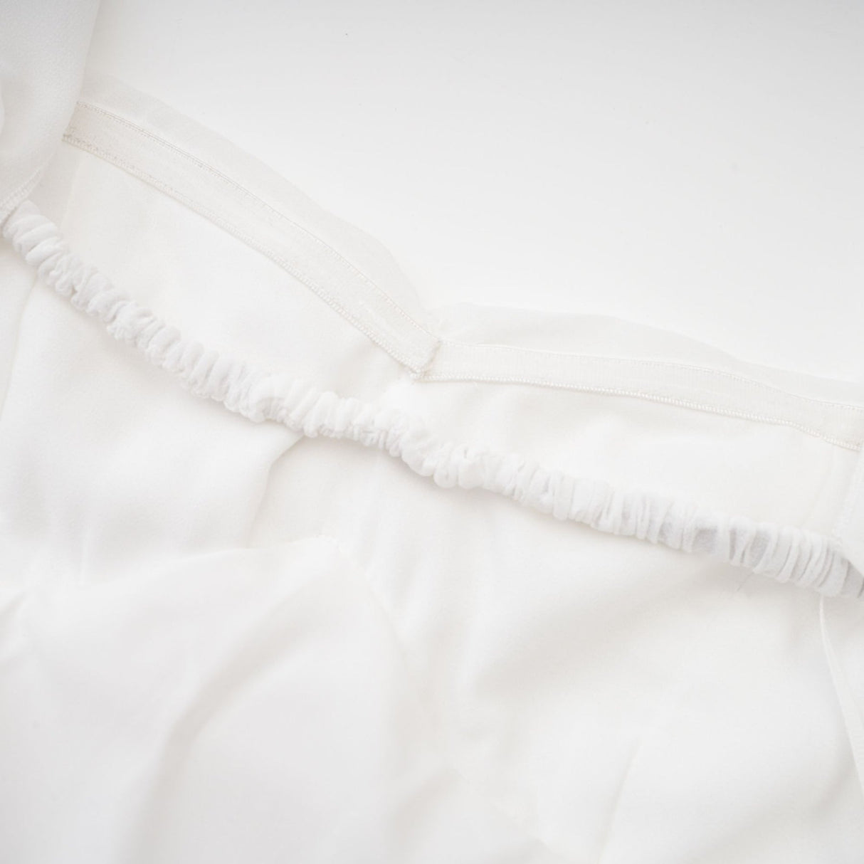 Silvia Maxi Dress - Halter Neck & Backless - White Chiffon with Ruffle Details