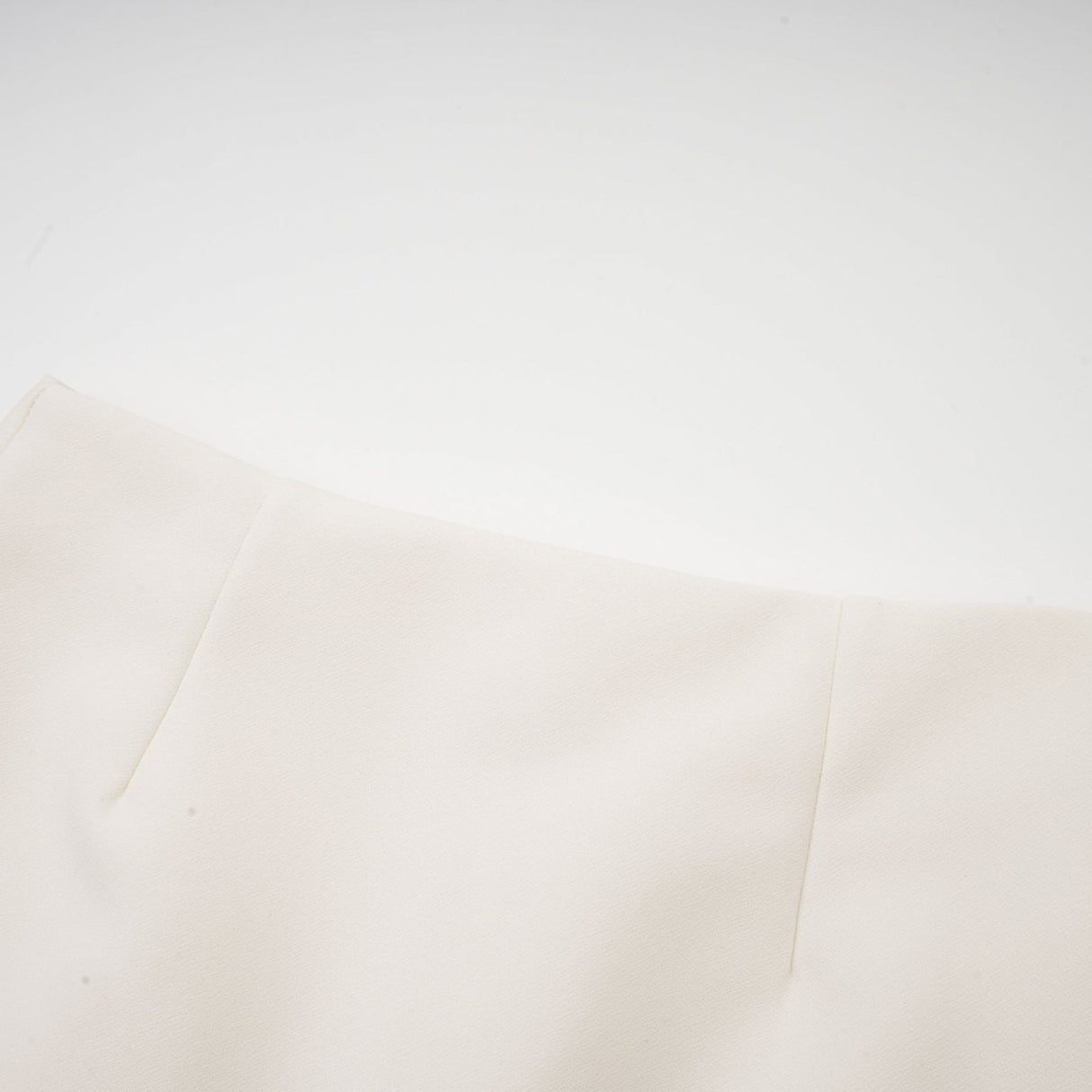 Simonetta Blazer & Skirt Feather Hem White Blazer