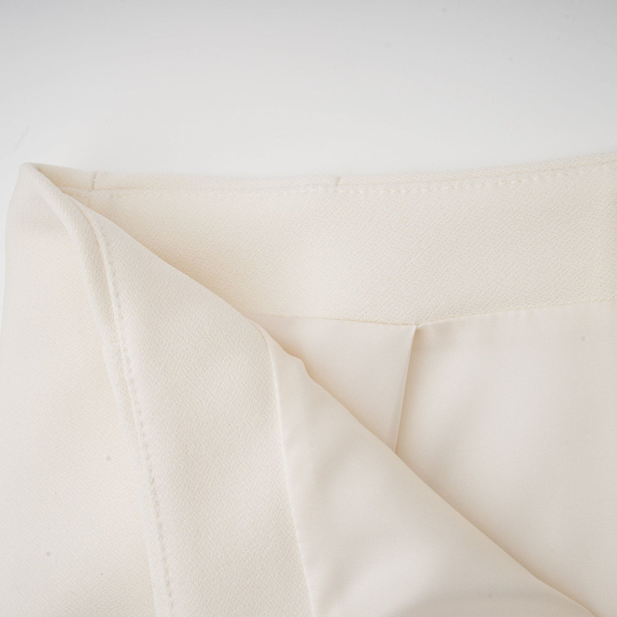 Simonetta Blazer & Skirt Feather Hem White Blazer