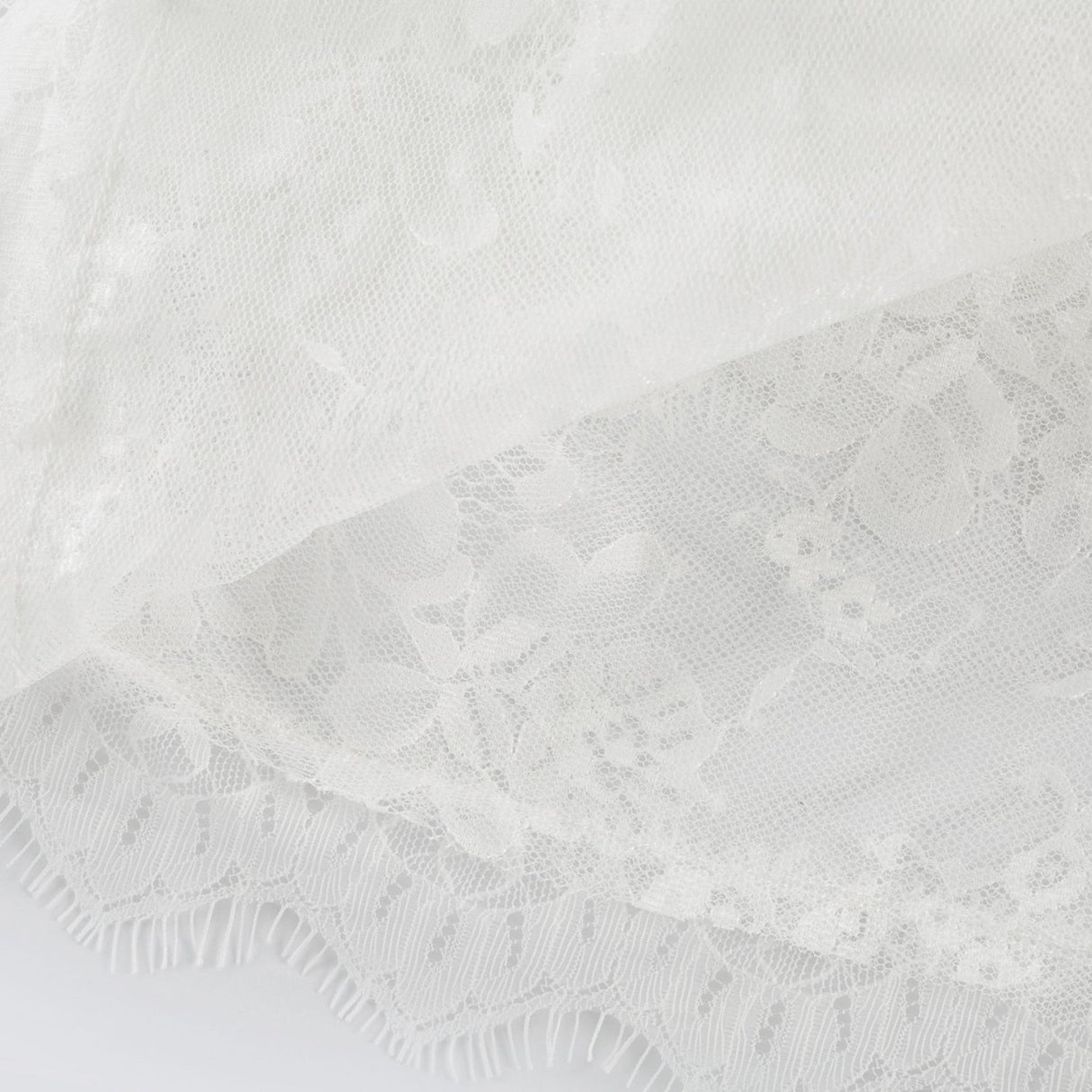 Simonetta Mini Dress Simonetta Lace Trim Puff Sleeve White Flounce