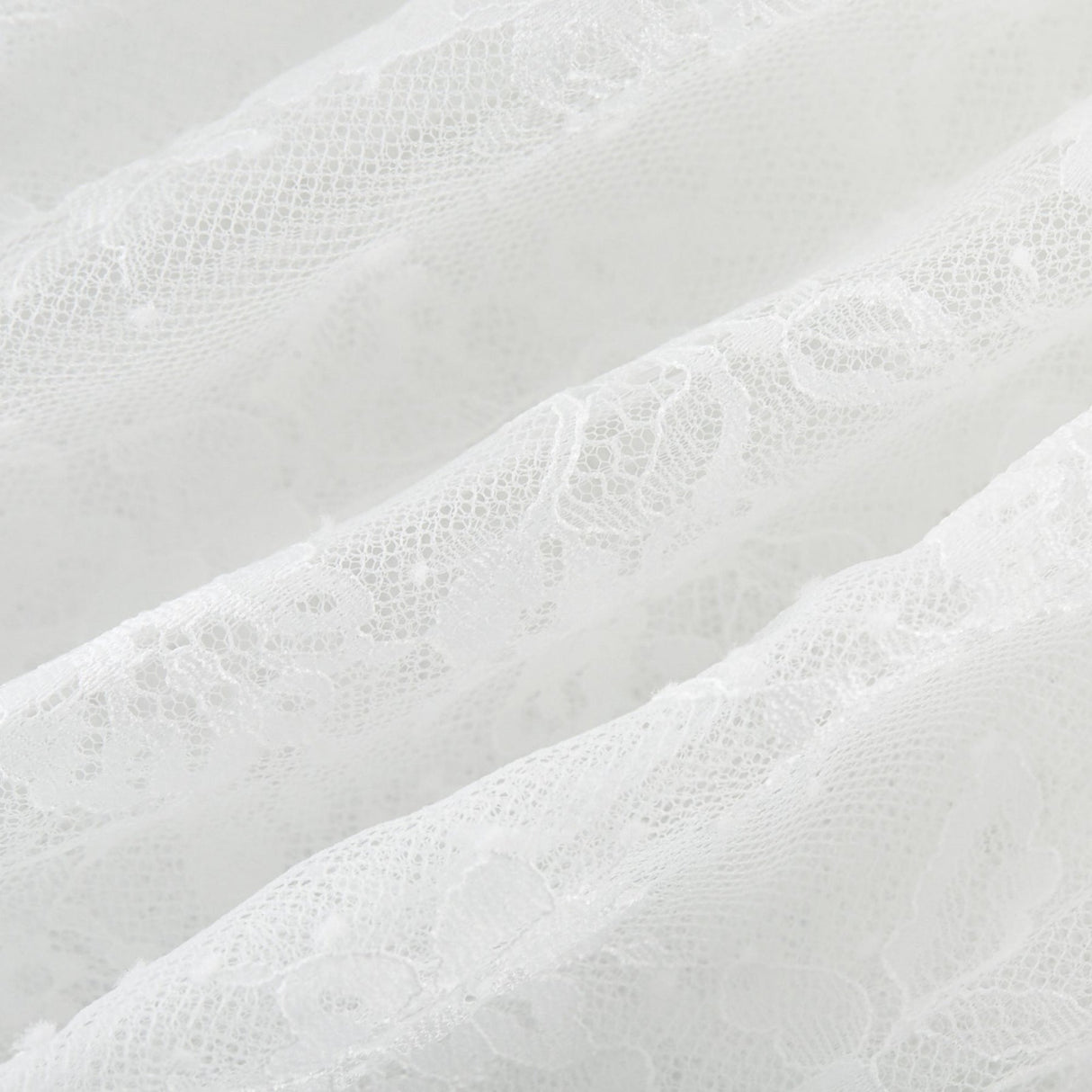 Simonetta Mini Dress Simonetta Lace Trim Puff Sleeve White Flounce