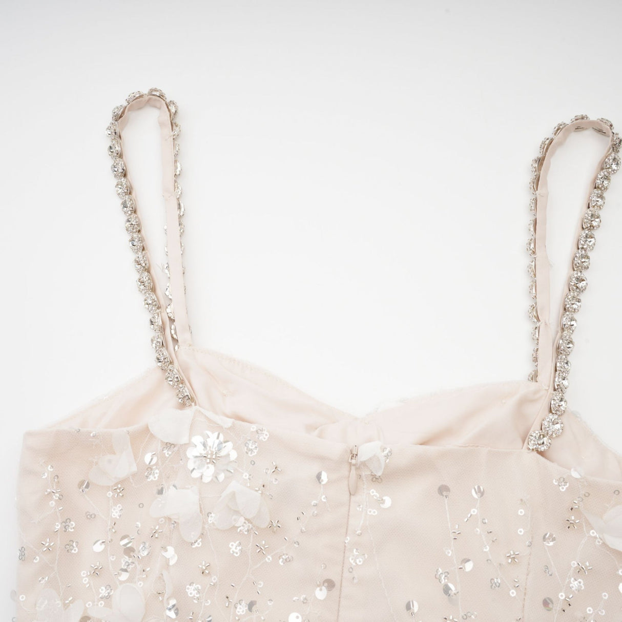 Sloan Sequin Mini Dress in Pink with Bowknot Detailing