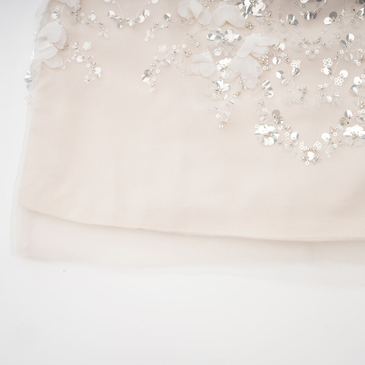 Sloan Sequin Mini Dress in Pink with Bowknot Detailing