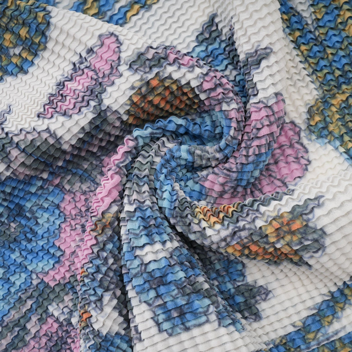 Sloan Skirt & Top Set Multicolor Pattern Print Knit