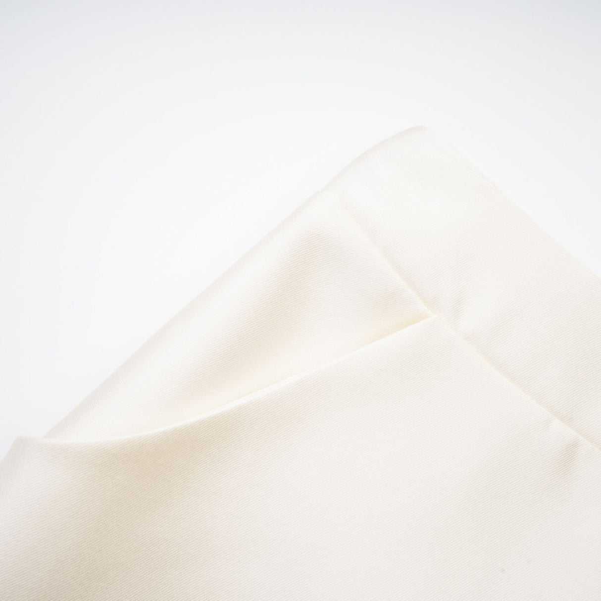 Sofia White Crystal - Embellished Top and Slit Skirt Set