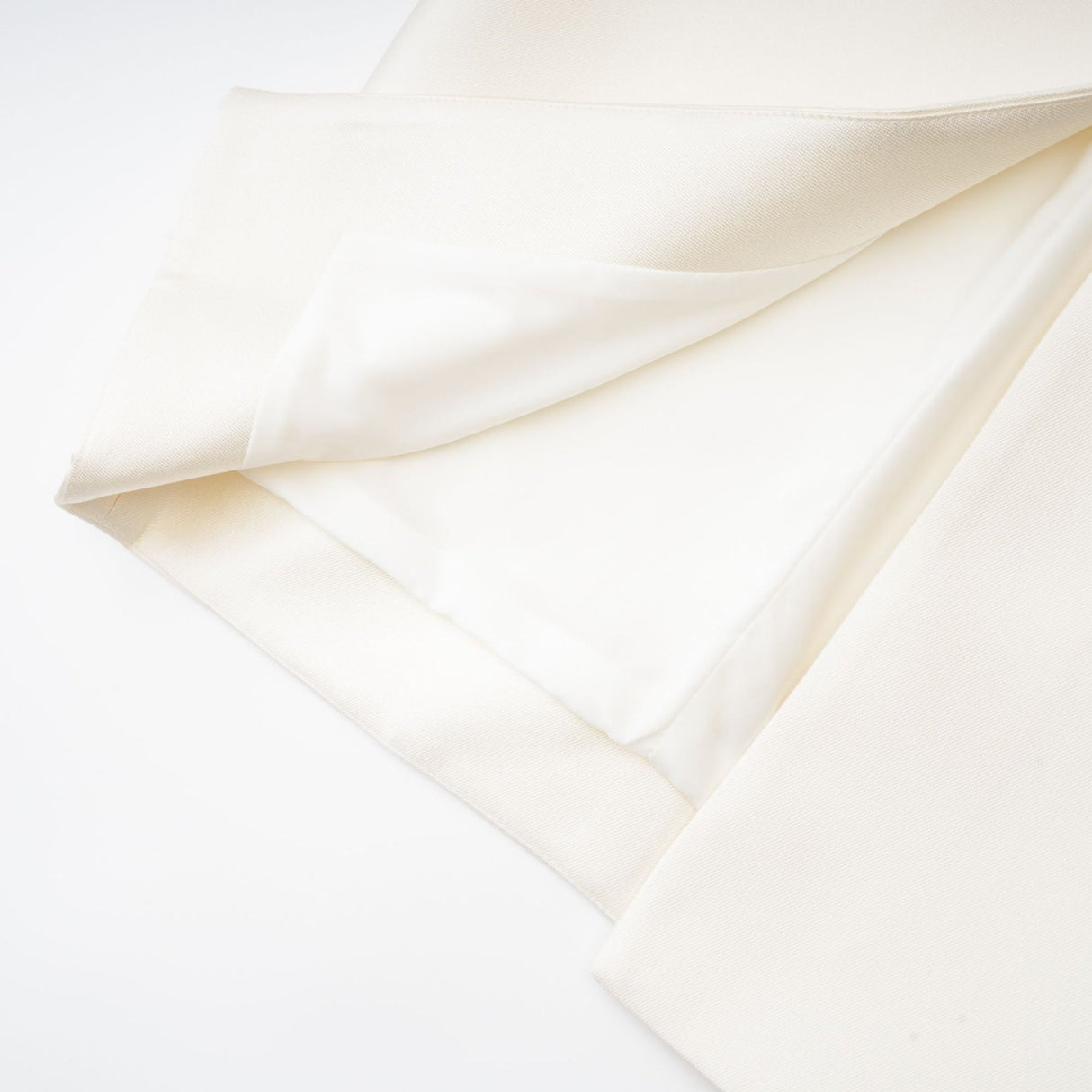 Sofia White Crystal - Embellished Top and Slit Skirt Set