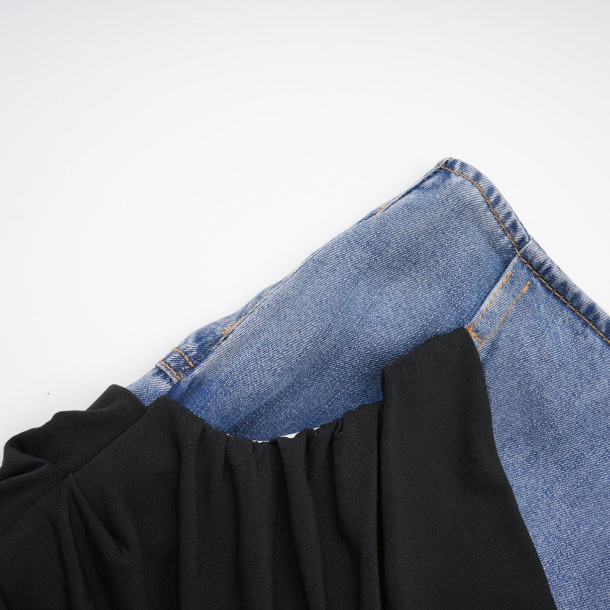 Sophia Draped Panelled Sleeveless Top and Ankle - Length Skirt Set