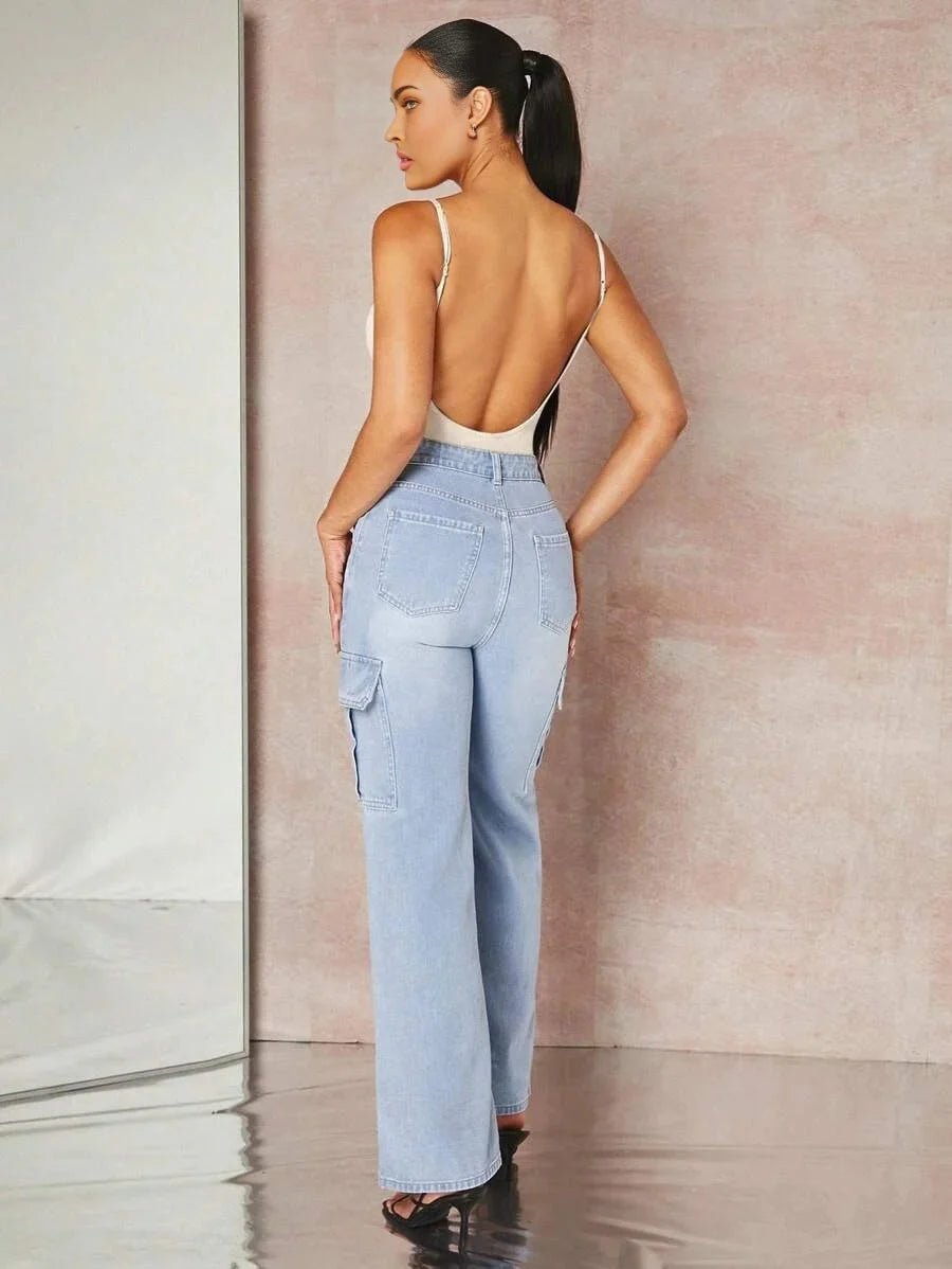 Stefania Bodysuit - High Stretch Fabric Elasticity - Slim Fit - Sleeveless - Spaghetti Strap Neckline - Mid Waist - Forest - Safe Fibers