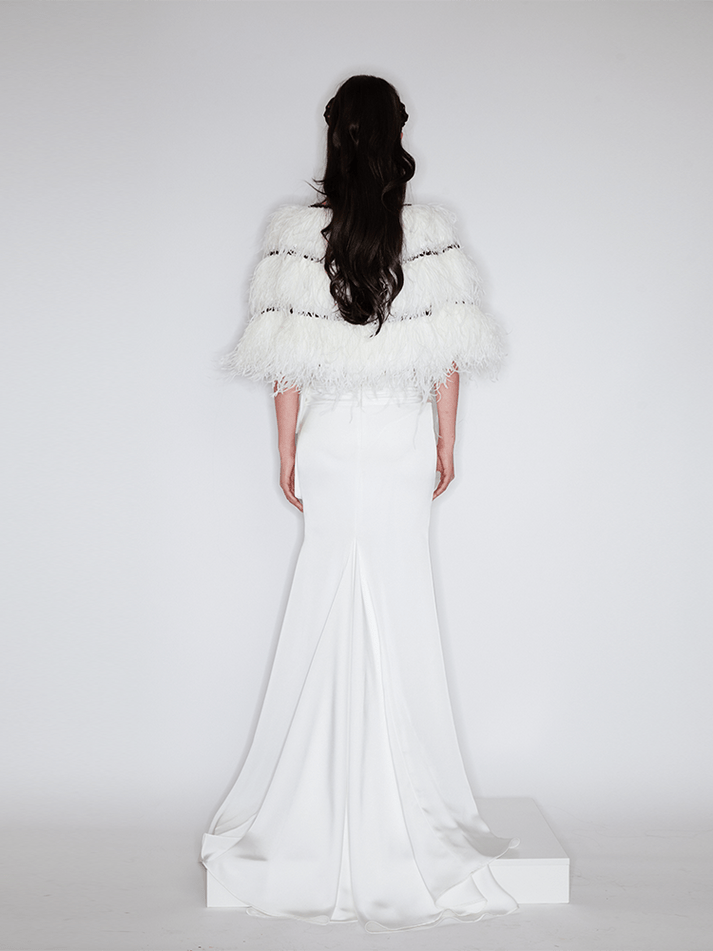 Summer Dress - Sophia Asymmetric Evening - Asymmetric Neckline - Layered Hemline - Delicate Bow Detail - Lightweight Polyester