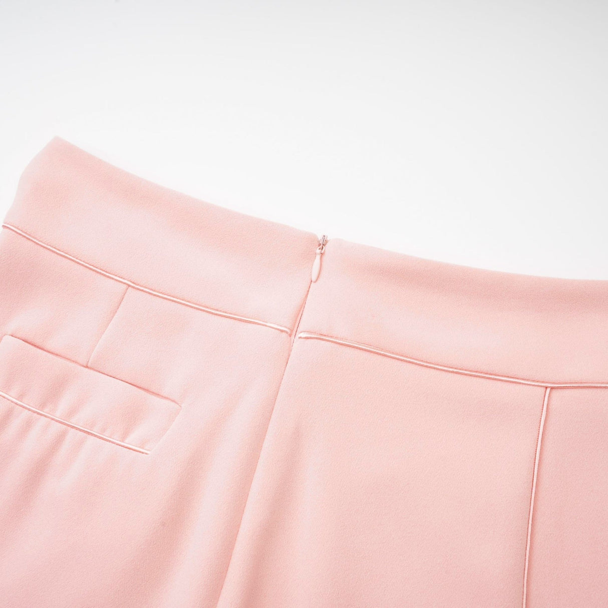 Teagan Blazer & Pants Pink White Set