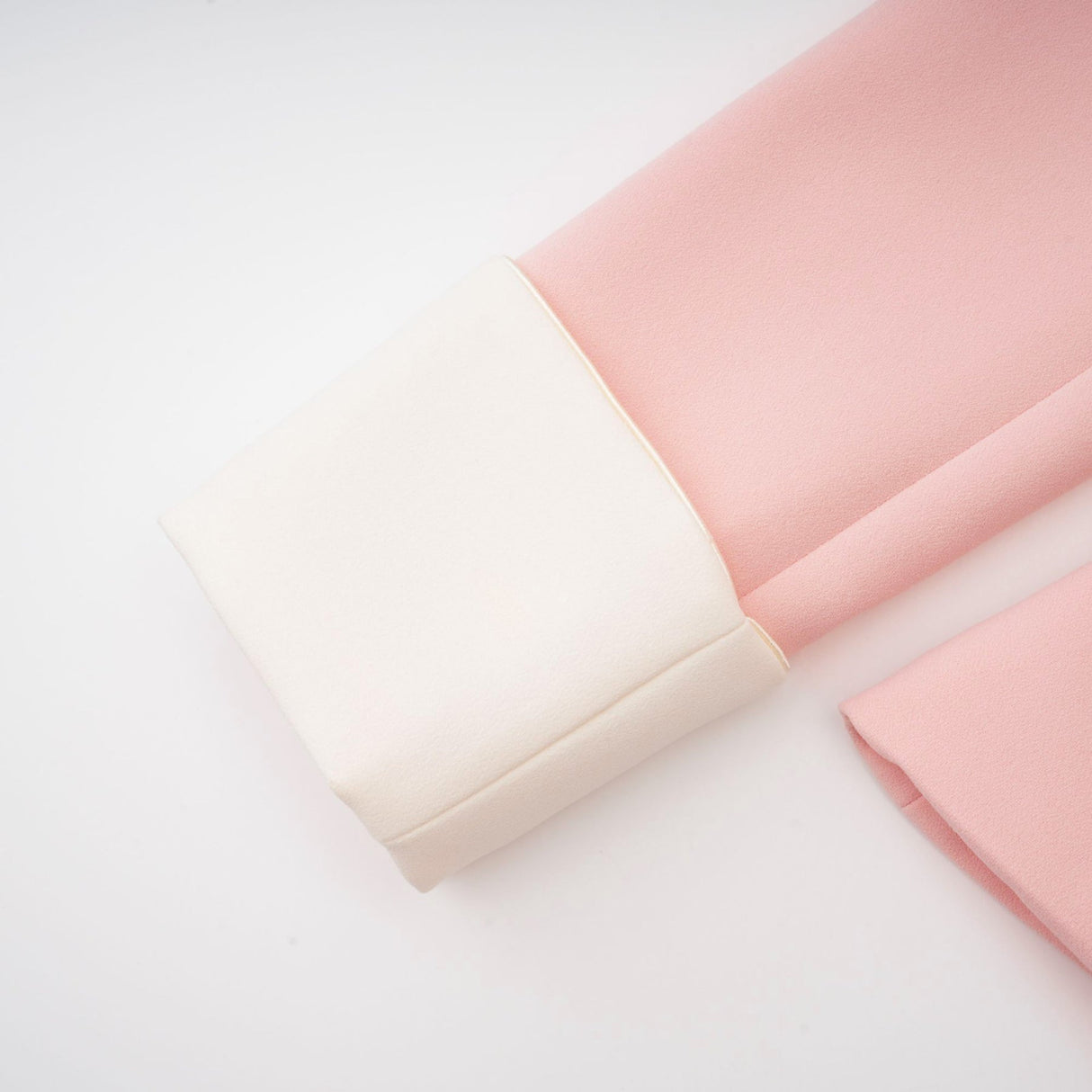 Teagan Blazer & Pants Pink White Set