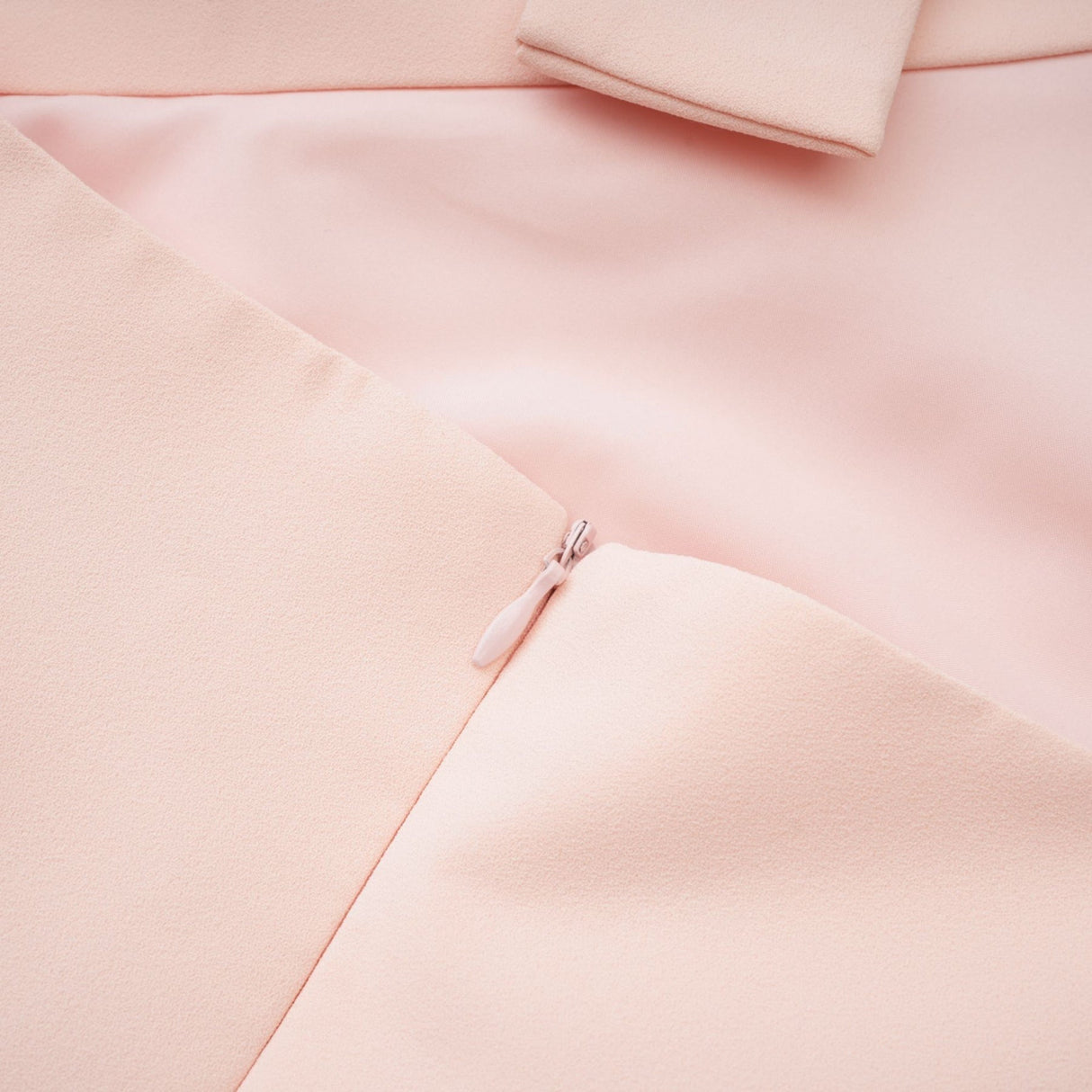 Teresa Dress Pink Feather Tassel Halter - neck Thigh Length Zip Fastening